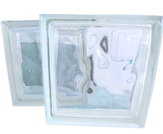 Vitroblock Transparente Diseño C