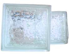 Vitroblock Transparente Diseño D